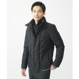 【限定展開】フェイクレイヤード中綿ブルゾン/ビンテージワッシャー | MK MICHEL KLEIN homme | 詳細画像14 