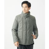 【限定展開】フェイクレイヤード中綿ブルゾン/ビンテージワッシャー | MK MICHEL KLEIN homme | 詳細画像2 