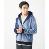 【洗える】切り替えパーカー/マイクロベロア | MK MICHEL KLEIN homme | 詳細画像12 