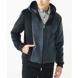 【洗える】切り替えパーカー/マイクロベロア | MK MICHEL KLEIN homme | 詳細画像23 