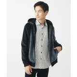 【洗える】切り替えパーカー/マイクロベロア | MK MICHEL KLEIN homme | 詳細画像24 