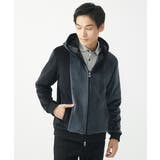 【洗える】切り替えパーカー/マイクロベロア | MK MICHEL KLEIN homme | 詳細画像26 