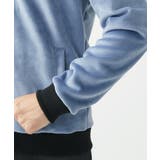 【洗える】切り替えパーカー/マイクロベロア | MK MICHEL KLEIN homme | 詳細画像6 