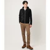 【洗える/ストレッチ】ワッフルベロア ジップパーカー | MK MICHEL KLEIN homme | 詳細画像16