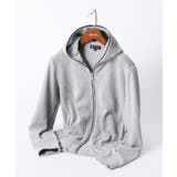 【洗える/ストレッチ】ワッフルベロア ジップパーカー | MK MICHEL KLEIN homme | 詳細画像3