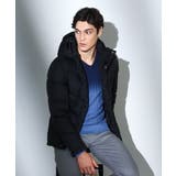 ブラック | 【撥水/リサイクル素材】ECOペットWRツイル ダウンブルゾン | MK MICHEL KLEIN homme