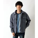 ライトブルー(50) | CPOストレッチブルゾン | MK MICHEL KLEIN homme