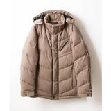 ベージュ(83) | WEB LIMITEDPRIMEFLEX ドビープリントダウンブルゾン | MK MICHEL KLEIN homme