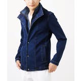 ダブルカラーデニムブルゾン | MK MICHEL KLEIN homme | 詳細画像3