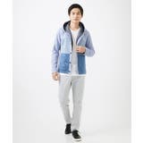 【洗える】スエードジャージ / フェイクレイヤードパーカー | MK MICHEL KLEIN homme | 詳細画像19