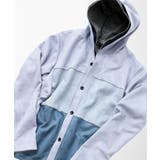 【洗える】スエードジャージ / フェイクレイヤードパーカー | MK MICHEL KLEIN homme | 詳細画像3