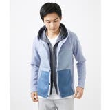 【洗える】スエードジャージ / フェイクレイヤードパーカー | MK MICHEL KLEIN homme | 詳細画像5