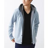 スエードジャージパーカー | MK MICHEL KLEIN homme | 詳細画像1