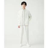 ホワイト(90) | MA-1ブルゾン / ストレッチバックサテン | MK MICHEL KLEIN homme