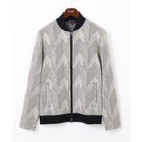 【洗える】ダイヤジオメトリック柄ブルゾン | MK MICHEL KLEIN homme | 詳細画像13