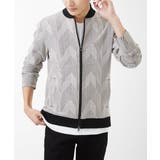 【洗える】ダイヤジオメトリック柄ブルゾン | MK MICHEL KLEIN homme | 詳細画像14