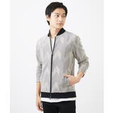 【洗える】ダイヤジオメトリック柄ブルゾン | MK MICHEL KLEIN homme | 詳細画像16