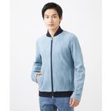 【洗える】ダイヤジオメトリック柄ブルゾン | MK MICHEL KLEIN homme | 詳細画像4