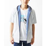 ブルー | 【吸水性・伸縮性◎】バッグリップボーダーパーカー | MK MICHEL KLEIN homme