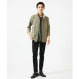 【洗える】 リネンタッチミリタリー七分袖シャツ | MK MICHEL KLEIN homme | 詳細画像3