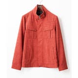 オレンジ(15) | 【在庫限り/洗える】スタンドカラーブルゾン/Refiax | MK MICHEL KLEIN homme