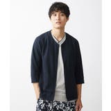 【残りわずか】7分袖ノーカラーブルゾン | MK MICHEL KLEIN homme | 詳細画像20