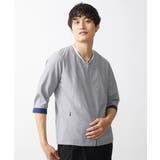 【残りわずか】7分袖ノーカラーブルゾン | MK MICHEL KLEIN homme | 詳細画像23