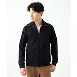 ブラック | 【ストレッチ/撥水機能】COMFUN CLOTH ジップブルゾン | MK MICHEL KLEIN homme