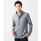 【洗える】楊柳ワッシャーミリタリーブルゾン | MK MICHEL KLEIN homme | 詳細画像4