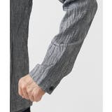 【洗える】楊柳ワッシャーミリタリーブルゾン | MK MICHEL KLEIN homme | 詳細画像7