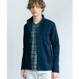 ネイビー | 【洗える】楊柳ワッシャーミリタリーブルゾン | MK MICHEL KLEIN homme