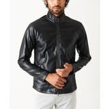 スタンドカラーシャツブルゾン / 合成皮革 | MK MICHEL KLEIN homme | 詳細画像20