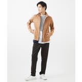 【在庫限り!/秋春兼用/洗える】スエードタッチスタンドカラーブルゾン | MK MICHEL KLEIN homme | 詳細画像30