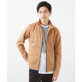 【在庫限り!/秋春兼用/洗える】スエードタッチスタンドカラーブルゾン | MK MICHEL KLEIN homme | 詳細画像33