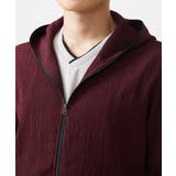 【洗える】フードパーカー/ラダーストライプ | MK MICHEL KLEIN homme | 詳細画像6