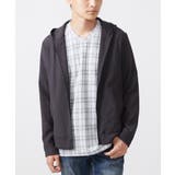 ダークグレー | 【洗える】フードパーカー/ラダーストライプ | MK MICHEL KLEIN homme