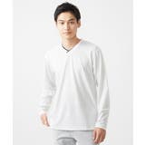 【大きいサイズあり】長袖カットソー/ワイドテレコ | MK MICHEL KLEIN homme | 詳細画像7