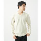 Vネックカットソー / モールケーブル | MK MICHEL KLEIN homme | 詳細画像10