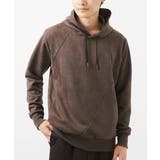 【残りわずか/秋春兼用】プルオーバーパーカー/ポンチスエード | MK MICHEL KLEIN homme | 詳細画像1