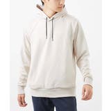 アイボリー | 【残りわずか/秋春兼用】プルオーバーパーカー/ポンチスエード | MK MICHEL KLEIN homme