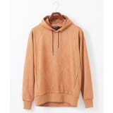 ベージュ | 【残りわずか/秋春兼用】プルオーバーパーカー/ポンチスエード | MK MICHEL KLEIN homme