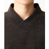 ショールカラーカットソー / モールケーブル | MK MICHEL KLEIN homme | 詳細画像4 