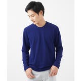 【大きいサイズあり】クルーネック長袖カットソー/フクレストライプ | MK MICHEL KLEIN homme | 詳細画像11