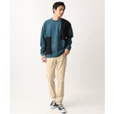 スエード切り替えスウェット | MK MICHEL KLEIN homme | 詳細画像9