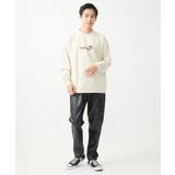 【ユニセックス】ポンチスエード / アニマル刺繍トレーナー | MK MICHEL KLEIN homme | 詳細画像4