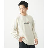 【ユニセックス】ポンチスエード / アニマル刺繍トレーナー | MK MICHEL KLEIN homme | 詳細画像6