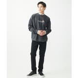 【ユニセックス】ポンチスエード / アニマル刺繍トレーナー | MK MICHEL KLEIN homme | 詳細画像9
