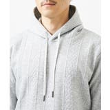 ケーブルニットコンビパーカー | MK MICHEL KLEIN homme | 詳細画像15