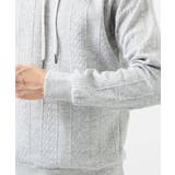 ケーブルニットコンビパーカー | MK MICHEL KLEIN homme | 詳細画像16