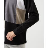 【ゆったりサイズ】ブロック切り替え長袖カットソー | MK MICHEL KLEIN homme | 詳細画像11